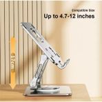 iPad Air 1-2-3-4-5-6- Uyumlu Stand Klavye ve Mouse Set - Mavi