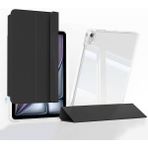 iPad Air 11 2025 M3 Kılıf Magnetik Ayrılabilen Airbagli Mnc Sliding Tablet Kılıfı - Siyah