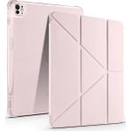 iPad Air 13 (2024) Kılıf Kalemlikli Mars Tablet Kılıfı - Rose Gold