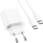 iPad Air 13 M3 2025 UYUMLU20W Type-C Çıkışlı Ekstra Type-C To Type-C Kablolu Pd Hızlı Şarj Aleti