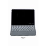 İpad Air 13 Uyumlu M2/M3 Ledli 360° Manyetik Standlı Touchpadli Katanya Klavyeli Tablet Kılıfı