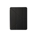 iPad Air 4 10.9 Inç Uyumlu Renkli Karbon Trifolding Kalem Bölmeli Tablet Kılıfı - Mor
