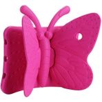 iPad Mini 5. Nesil Uyumlu Nrtk Butterfly Standlı Tablet Kılıf-Pembe Koyu - Koyu Pembe