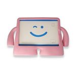 iPad Pro 11 2021 Karakter Silikon - Açık Pembe Tablet Kılıfı