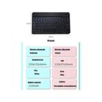 İpad Pro 11 3.nesil Uyumlu Ekran Koruyucu Klavye Mouse Set Pembe