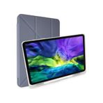 Ipad Pro 12.9 (2021) Kılıf Kalemlikli Mars Tablet Kılıfı - Lavender