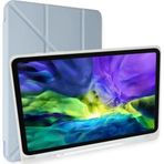 iPad Pro 12.9 (2021) Kılıf Kalemlikli Mars Tablet Kılıfı - MAVI-(5796)
