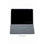 İpad Pro 13 2024 Uyumlu 360° Manyetik Standlı Ledli Touchpadli Katanya Klavyeli Tablet Kılıfı