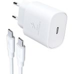 Ipad Pro (5.nesil) / iPad Pro / iPad 10. Nesil Uyumlu Hızlı Şarj Aleti Set Adaptör ve Kablo - Beyaz