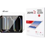 İpad Uyumlu 13 Pro 2024 Zore 5in1 Tablet Temperli Cam Ekran Koruyucu Şeffaf
