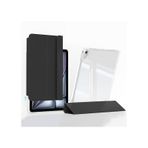 İpad Uyumlu Air 11 2024 Kılıf Magnetik Ayrılabilen Airbagli Htstore Sliding Tablet Kılıfı siyah