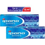 Ipana 3D White Çay ve Kahve İçenler İçin 2x75 ml Diş Macunu