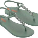 Ipanema Bayan Class Easy On Glow Fem parmak arası terlik, Yeşil., 40 EU