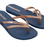 Ipanema Kadın Bossa FEM Parmak Arası Terlik, Mavi/Metalik Pembe, UK 38, Mavi Metalik Pembe, 38 EU
