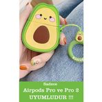 İPAX Pro 2. Nesil Uyumlu Kılıfı Kulaklık Kılıfı Bluetooth Kulaklık Kılıfı