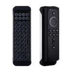 iPazzPort Mini Bluetooth Kablosuz Klavye Uzaktan Aydınlatmalı Fire TV Stick 4k 2021, Fire Cube, Android TV Kutusu, Smart TV için