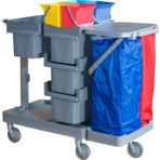 Ipc Ready System Anta H4 -Temizlik Arabası, Kat Arabası, Mop Arabası, Mop Dezenfekte Kat Arabası