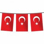 İpe Dizili 20*30 Türk Bayrağı 50 metre