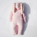 ipek atlas Kız Bebek Ve Çocuk Pembe Peluş Tavşan Tulum (5 Yaş)