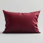 İpek Dokulu Mikrosaten Saten Yastık Kılıfı 50X70 (2’Li Set) – Bordo – Saç Ve Cilt Dostu