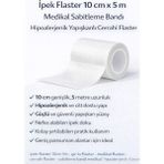 İpek Flaster 10 Cm X 5 M Medikal Sabitleme Bandı Hipoalerjenik Yapışkanlı Cerrahi Flaster