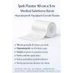 İpek Flaster 10 Cm X 5 M Sabitleme Bandı Hipoalerjenik Yapışkanlı Cerrahi Flaster