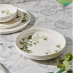 Ipek Fresia Toledo Porselen Çukur Yemek Tabağı - Renkli - 18,5 cm