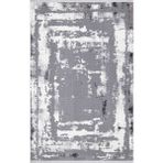 İpek Halı Sedefkar 16602 Salon, Mutfak, Oturma Odası, Çocuk Odası Halisi – ipek mekik hali - 120 x 200 cm - Açık Gri - Bej