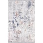 İpek Halı Vales 7815A Salon, Mutfak, Oturma Odası Halisi – İpek Mekik Hali - 160 x 230 cm - Krem - Gri - Lacivert
