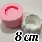 ipek hobi Kabak saksı 8 cm silikon kalıp