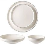 İpek IPF621PLT Toledo Platin 24 Parça Yemek Takımı