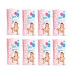 Ipek Maxi Bebek Temizleme Pamuğu 60'lı x 8 Paket