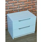 İpek Mobilya Fulya 2 Çekmeceli Beyaz Komodin