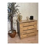 ipek mobilya FULYA 4 CEKMECELI SIFONYER (CEVIZ-ATLAS CAM)