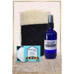 İpek Naturel Keçi Kılı Kesesi & Yağ Karışımı & Yosunlu Sabunu Setli - yok