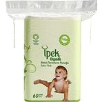 İpek Organik Bebek Temizleme Pamuğu (16 x 60 Adet)