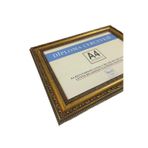 İpek Sanatsal A4 Çerçeve Hakiki Camlı - Diploma Ve Sertifika Çerçevesi - 21X30 Boyutu (A4) İçindir