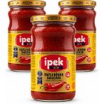 İpek Tatlı Biber Salçası 650 gr Cam x 3 Adet