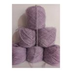 İPEK YÜN İPLİK DÜNYASI Angora Örgü İpi 3 Kat (Leylak) 100gr