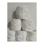 İPEK YÜN İPLİK DÜNYASI Bambu Koton Örgü İpi (Beyaz) 100gr