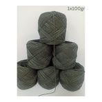 İPEK YÜN İPLİK DÜNYASI Bambu Koton Örgü İpi (Haki) 100gr