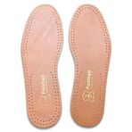 ipekbazaar Exclusive Hakiki Deri Ayakkabı Tabanlığı, Parfümlü, Koku Önleyici Ter Emici Tabanlık, Leather İnsole, (38-39, Kahverengi)
