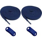 İpekbazaar Takbırak Lastikli Ayakkabı Bağcığı Bağlanmayan Akıllı Pratik Bağcık, Bot, Çocuk, Spor.. Için Uygun - Lacivert