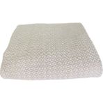 Ipekçe Kazablanka Pamuklu Tek Kişilik Battaniye 170*210 Bej - 170 x 210 cm