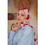 İpekhan Comfort Arya Şal Krem Kiraz Pembe -13 3028