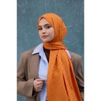 İpekhan Fall Winter İpeksi Jakar Şal Turuncu 9019-03