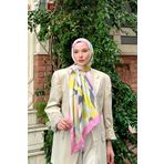 İpekhan Nature Lilyum Soft Şal Pembe -11 3036