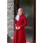 İpekhan Winter Bloom Collection Soft Eşarp 1239-10092 - Bordo - Mor - 90 x 90 cm