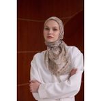 İpekhan Winter Bloom Soft Eşarp 1243 - Sütlü Kahve