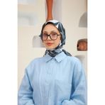 İpekhan Yeni Twist Desen Pamuk Viskon Eşarp Siyah Beyaz 1133-11 - Siyah - Beyaz
